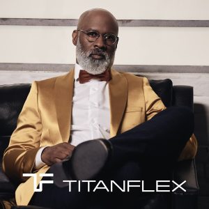 TitanFlex ronde bril voor mannen